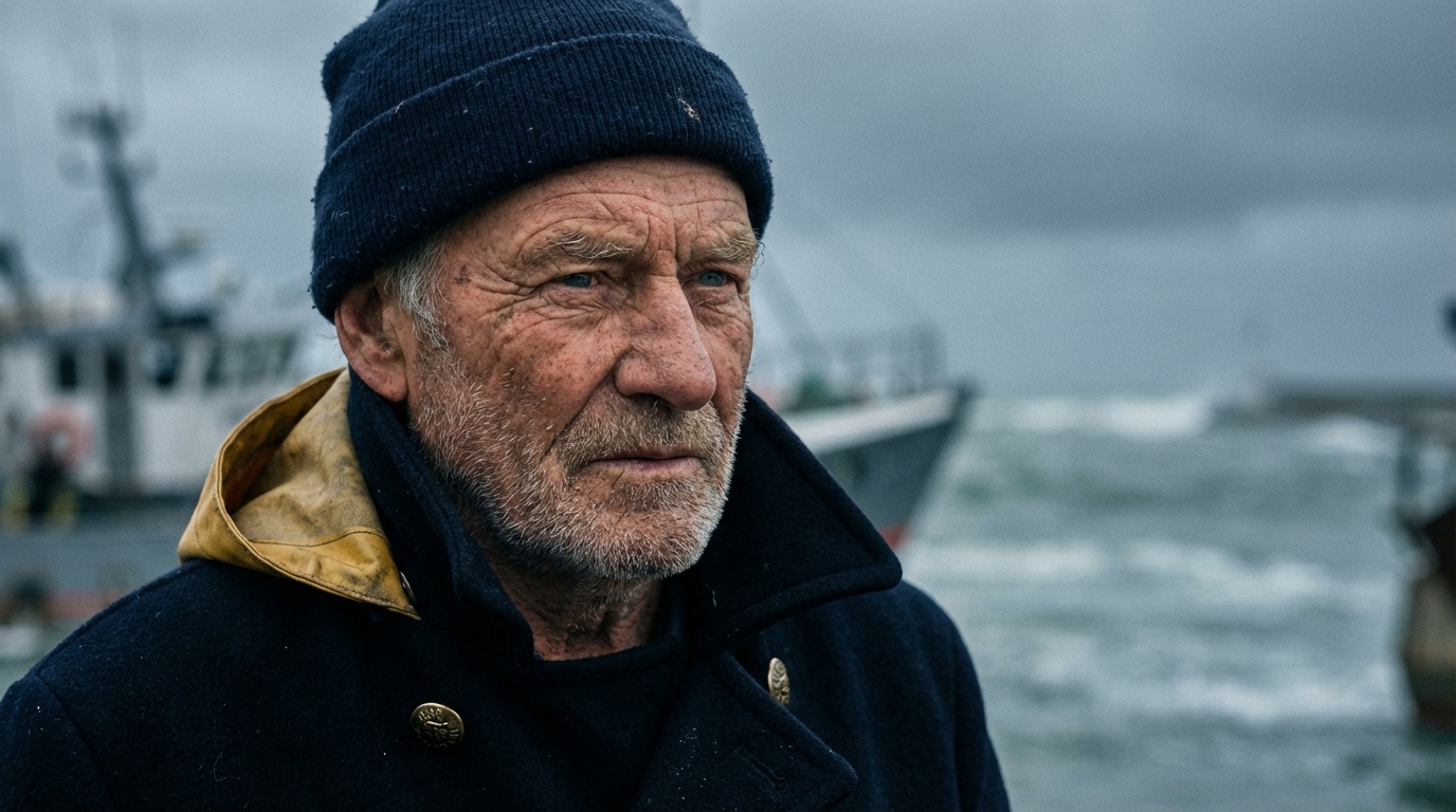 Portrait ultra-réaliste d'un pêcheur breton - Nano Banana Pro